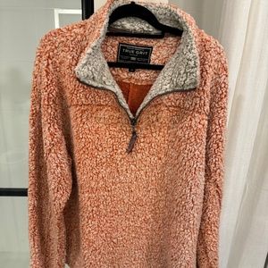 True Grit Oversized Orange Sherpa Unisex XL